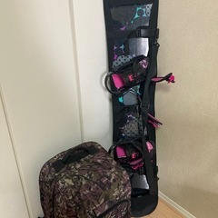 値下げ　スノーボー女性　full set 