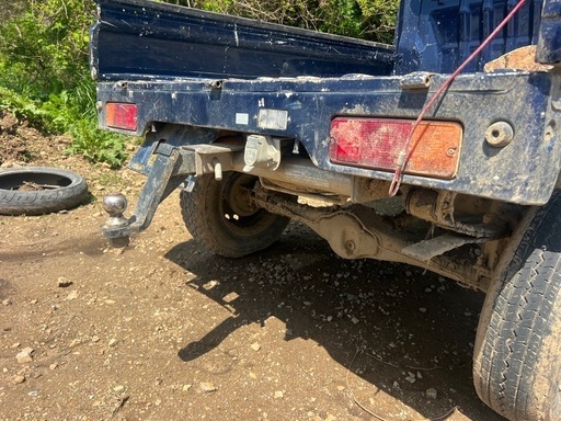 スズキ　キャリィ　軽トラ　ヒッチメンバー　ステンレス