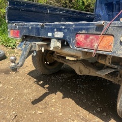 スズキ　キャリィ　軽トラ　ヒッチメンバー　ステンレス