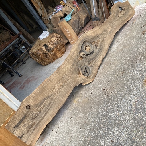 神代杉 衝立 置物 天然木 玉置神社の神代杉・夫婦杉