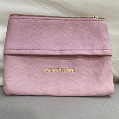 L'EST ROSE ピンク ティッシュケース　コインケース
