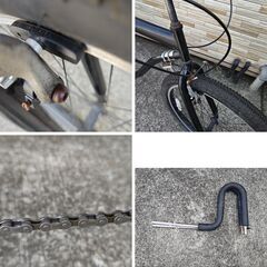 中古自転車 6段変速 26インチ ビーチクルーザー軽整備済み 防犯登録