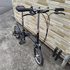 中古自転車 6段変速 14インチ 折り畳み 軽整備済み 防犯登録対応 町田市 相模原市 MM692の画像