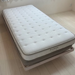 シングル ベッドフレームのみ ナチュラル ※マットレスは付属し