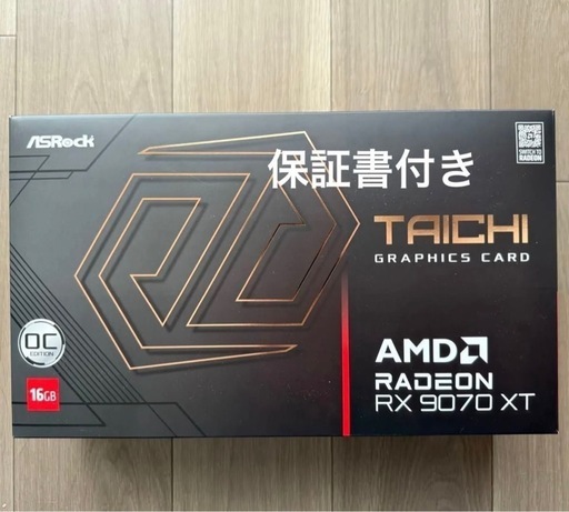 ★保証書付き★AMD Radeon RX 9070 XT Taichi 16GB OC