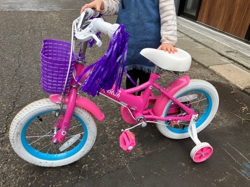 14インチ　自転車　1シーズン使用