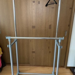 【決まりました】ダブル　ハンガーラックの画像