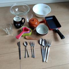 【受付終了】一人暮らし食器セットの画像