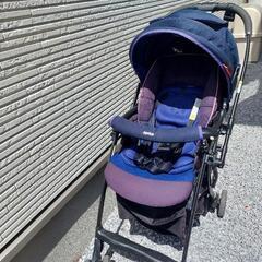 ラクーナ　ブルーベリー 軽量オート4輪 ハイシート アップリカ