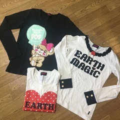 アースマジック　子供服140 150の画像