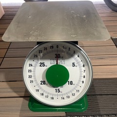  (受け渡し者決定)
上皿はかり　0-30kg 大和YAMATO