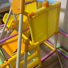 【美品】ジャングルジム　鉄棒　ブランコ　室内遊具の画像
