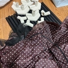 ベビーサークルとワンワントンネルの画像