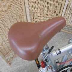 折りたたみ自転車 20インチ 6段変速付き シルバー系 Be club SPANK 折り畳み 折りたたみ 6 段切替 自転車 K50111959 切り替え付き 札幌 西野店の画像