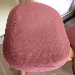 骨盤矯正クッションチェア ピンク色の画像