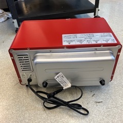 ☆値下げ☆　K2504-340 配送不可 siroca crossline ミニノンフライオーブン 動作確認済 キズ汚れ有り　の画像