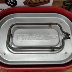 2WAYプレート　たこ焼き　平面プレート付きの画像
