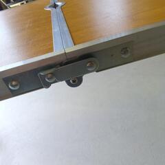 アウトドア用折りたたみテーブルの画像