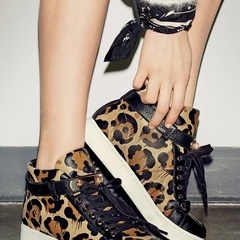 美品 Coach コーチ X Gary Baseman Wild Beast 希少 限定 レザースニーカー　の画像