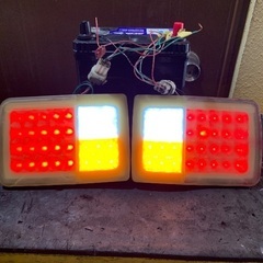 64エブリーバン用　ミラー＆LEDテー