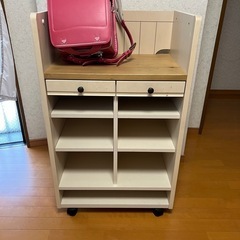 決まりました‼️　イトーキ製　教科書　収納棚　ランドセルラック