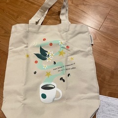 スターバックス トートバック大きめ クリーム色　未使用