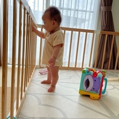 決まりました　ベビーサークルの画像