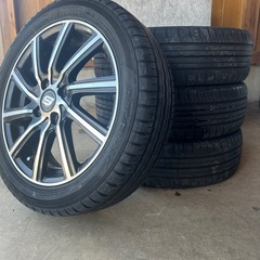 中古タイヤホイール付き165/55R15 75H 