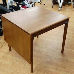 東洋ファニチャー 伸縮 ダイニングセット 4人掛け ブラウン系 5点