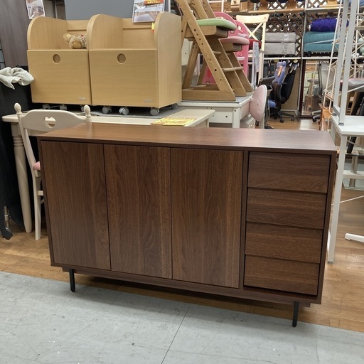 S771 ⭐ エア・リゾームインテリア キャビネット サイドボード テレビ台 幅116.5cm USED 綺麗