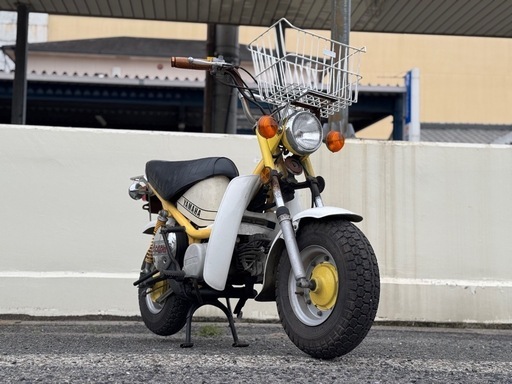 87 YAMAHA ヤマハ チャッピー LB50Ⅱ 439 実動確認済 4935km 調子良 書付