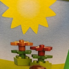 LEGO デュプロ 緑のバケツ の画像
