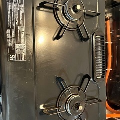 ガスコンロ二口プロパンガス用
