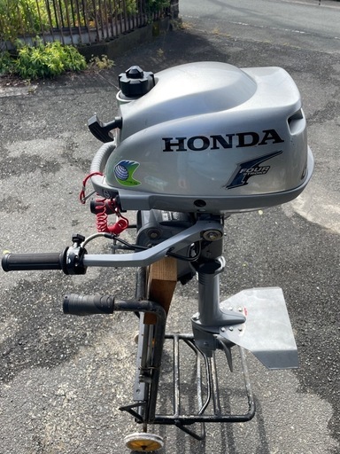 ゴムボートセット（船外機、魚探、バッテリー、電動ポンプ、錨等）