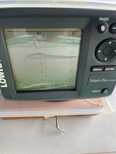 ゴムボートセット（船外機、魚探、バッテリー、電動ポンプ、錨等）