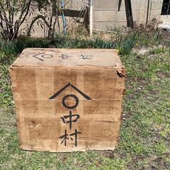 蓋つき木箱　収納に便利ですの画像