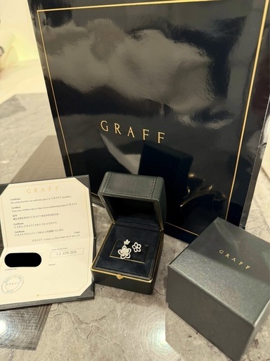 GRAFF フラワーモチーフリング　未使用