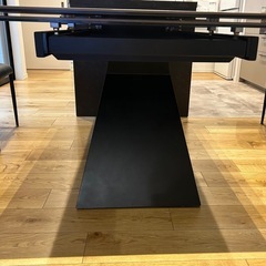 伸縮セラミックダイニングテーブル(値段交渉可)の画像