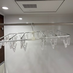 洗濯 ランドリー アルミ四角ハンガー  パンチハンガー