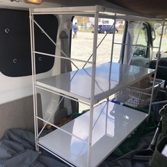 無料　スチールシェルフ　無印