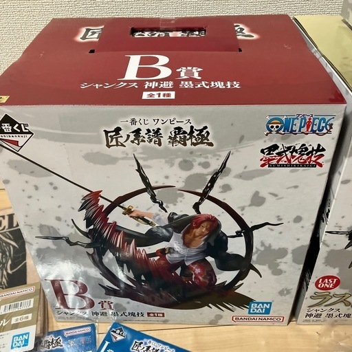 一番くじ ワンピース 匠ノ系譜 覇極『B賞 シャンクス 神避 墨式