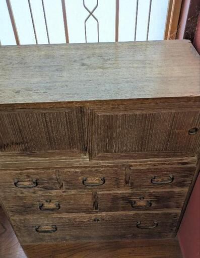 昭和レトロ 水屋箪笥 アンティーク 和家具 古家具 整理箪笥
