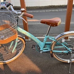 お話し中【配送料込み】２０インチ　自転車　女の子