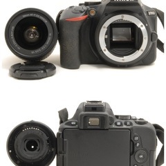Wi-Fi搭載！ Nikon D5600 レンズキット AF-P 18-55mm VR 手ぶれ補正