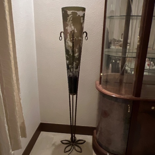 スタンドライト かガラス 直接引取歓迎