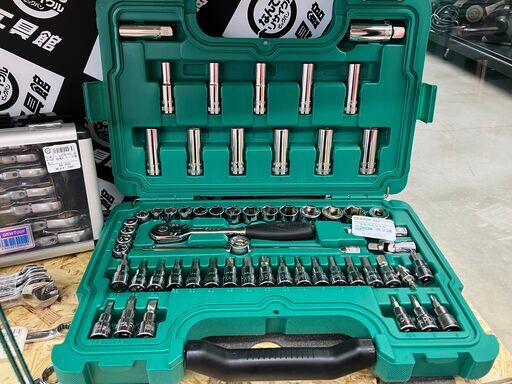 中古工具　SATA 　ハンドツールソケット60点セット