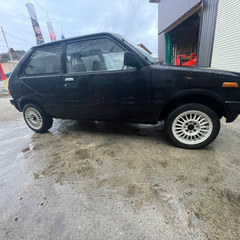 貴重な軽です。車検きれました。スバルレックス。実働ですが部品取りの画像