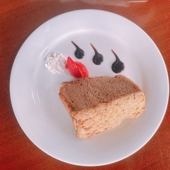 【決まりました】シフォンケーキの画像