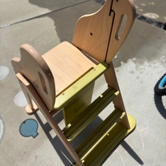 子供椅子 ハイチェアの画像