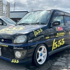 【支払総額15.8万円】ド派手な5速MT軽自動車！プレオRSスー...